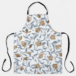 洗練されたウィリアム・モリスインスパイア エプロン