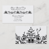 洗練されたウェディングプランナーの名刺 名刺 (正面/裏面)