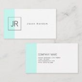 洗練されたエレガンススプリットスタイル 名刺 (正面/裏面)