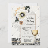 洗練されたエレガントなパーティの招待状 招待状 (正面)