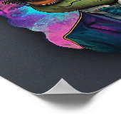 洗練されたカエルin the City (ヒューストン)ポスター ポスター (角)