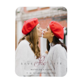 洗練されたカスタムフォトカップルのレズビアンゲイ マグネット