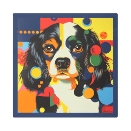 洗練されたキャリバリーキングチャールズアート メタルプリント