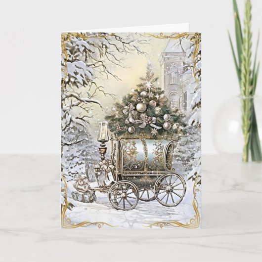 洗練されたギルデンエレガンス カード (正面)