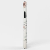 洗練されたクラシカルで繊細な水彩花 Case-Mate iPhoneケース (裏面/右)