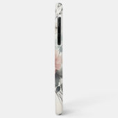 洗練されたクラシカルで繊細な水彩花 Case-Mate iPhoneケース (裏面/左)