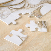 洗練されたクラシックミュージックシートデザインアクセサリー ジグソーパズル (側面)