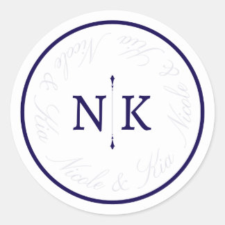 洗練されたクラシック ラウンドシール