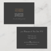 洗練されたクリエイティブ ユニーク 名刺 (正面/裏面)