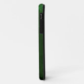 洗練されたグリーンのモノグラム Case-Mate iPhoneケース (裏面/左)