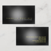 洗練されたグレースタイリッシュモダンプロフェッショナル 名刺 (正面/裏面)