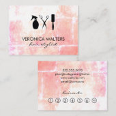 洗練されたグ芸術的ランギーロイヤリティ ロイヤリティカード (正面/裏面)