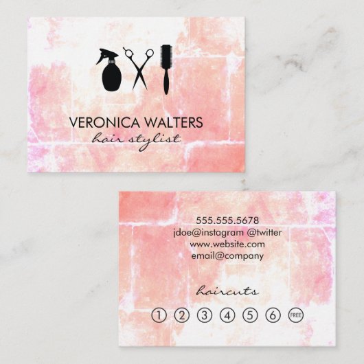 洗練されたグ芸術的ランギーロイヤリティ ロイヤリティカード (正面/裏面)