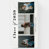 洗練されたコラージュ編集可能なカラー卒業バナー 横断幕 (縦)