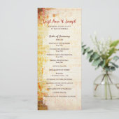 洗練されたコリント人への第一の手紙13章 ウェディングプログラム プログラム (スタンド正面)