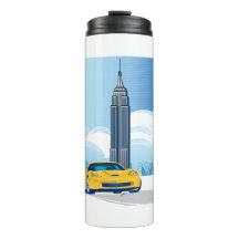 洗練されたコルベット自動車アート