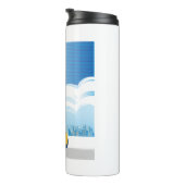 洗練されたコルベット自動車アート タンブラー (回転右)