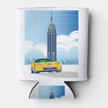 洗練されたコルベット自動車アート