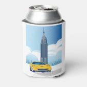 洗練されたコルベット自動車アート 缶クーラー (缶裏面)