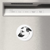 洗練されたコントラスト、犬のマグネット マグネット (インサイチュ (食洗機))