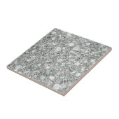 洗練されたシルバーカラーフェイクグリッター無地の タイル (側面)