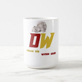 洗練されたシンプル | ミニマル金ゴールドラインアート モーフィングマグカップ