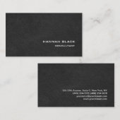 洗練されたスタイリッシュグレーパターモダンン 名刺 (正面/裏面)