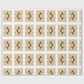 洗練されたスター！ ラッピングペーパー (フラット)