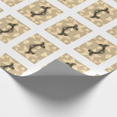 洗練されたスター！ ラッピングペーパー (角)