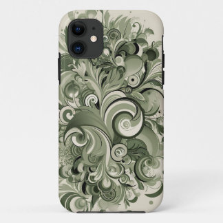 洗練されたセージ iPhone 11 ケース