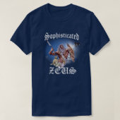 洗練されたゼウス、ギリシャの神、ジムとスポーツギフト Tシャツ (デザイン正面)