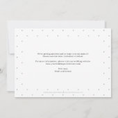 洗練されたタイプ編集可能カラー日付カードの変更 サンキューカード (裏面)