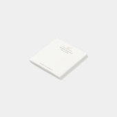 洗練されたタンと金ゴールド羽毛シンプル公証人事務所 ポストイット (アングル)