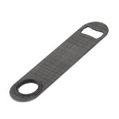 洗練されたダークスティールグレー シック スピード栓抜き (裏面アングル)