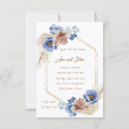 洗練されたデザイン 招待状