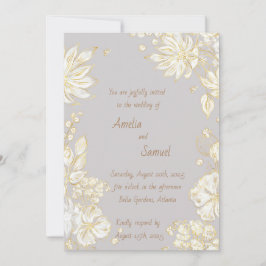 洗練されたデザイン 招待状