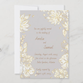 洗練されたデザイン 招待状