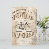 洗練されたトラ国際的ベラー 便箋 (スタンド正面)