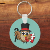 洗練されたハートチョコレートボックス キーホルダー (正面)