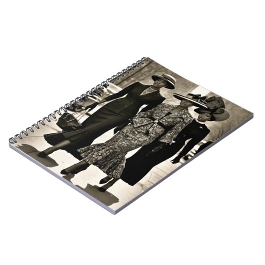 洗練されたハーレムルネッサンスレディース ノートブック (左側)