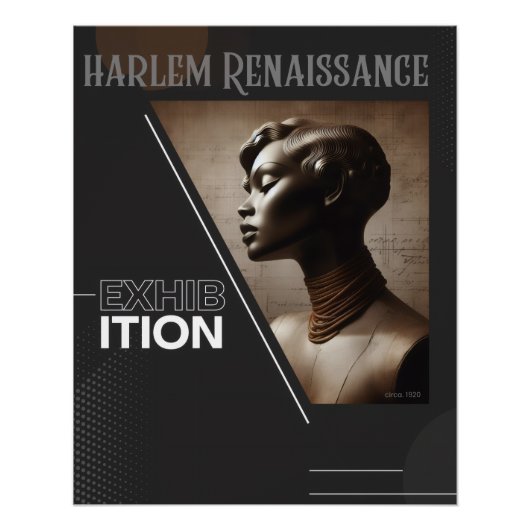 洗練されたハーレム・ルネサンス展 ポスター (正面)
