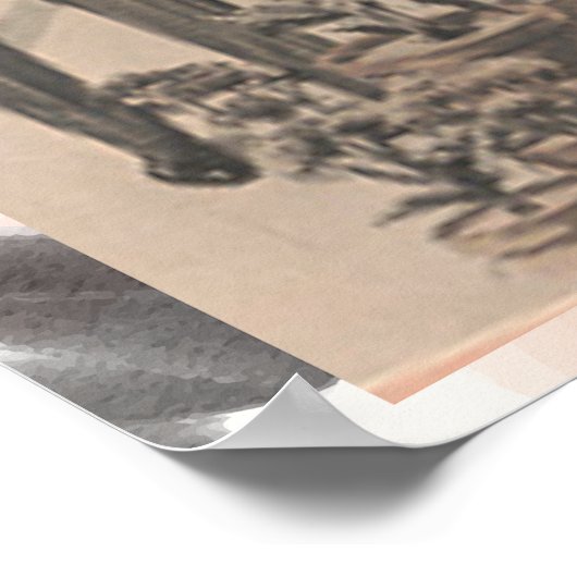 洗練されたビジネスマン ポスター (角)