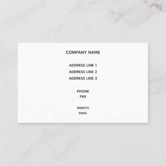 洗練されたビーチの日没の中国のなBilingual 名刺 (裏面)