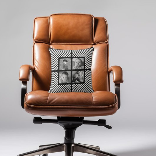 洗練されたフォトコラージュ母の日 クッション