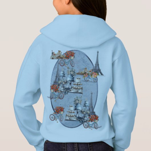 洗練されたフランスのブルーに住む国を受け入れ淡い色のる (裏面)