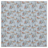 洗練されたフランスのブルーに住む国を受け入れ淡い色のる ファブリック (見本)