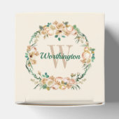 洗練されたフローラスモールギフトボックス フェイバーボックス (上部)