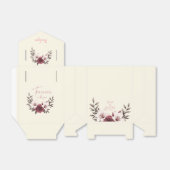 洗練されたフローラ結婚マイクロズスイート フェイバーボックス (折り畳みなし)