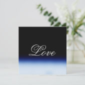 洗練されたブルーブラックラブウェディング (スタンド正面)