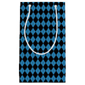 洗練されたプレイド スモールペーパーバッグ (正面)